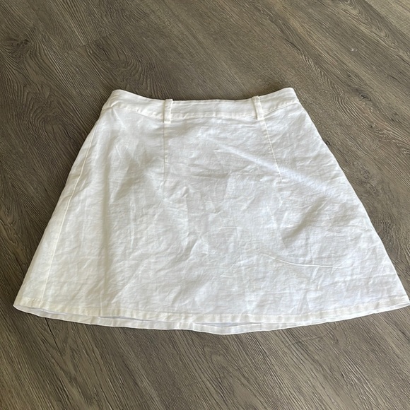 White Fox Mini Skirt XS - Picture 1 of 4
